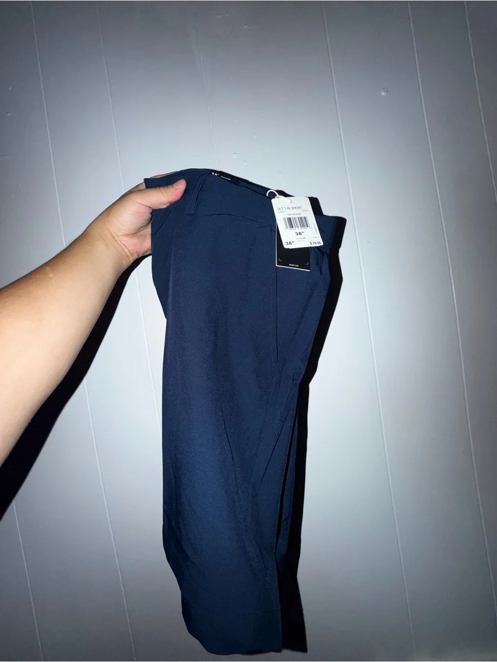 adidas Golf Men's Athletic Shorts Navy Blue Size 38”